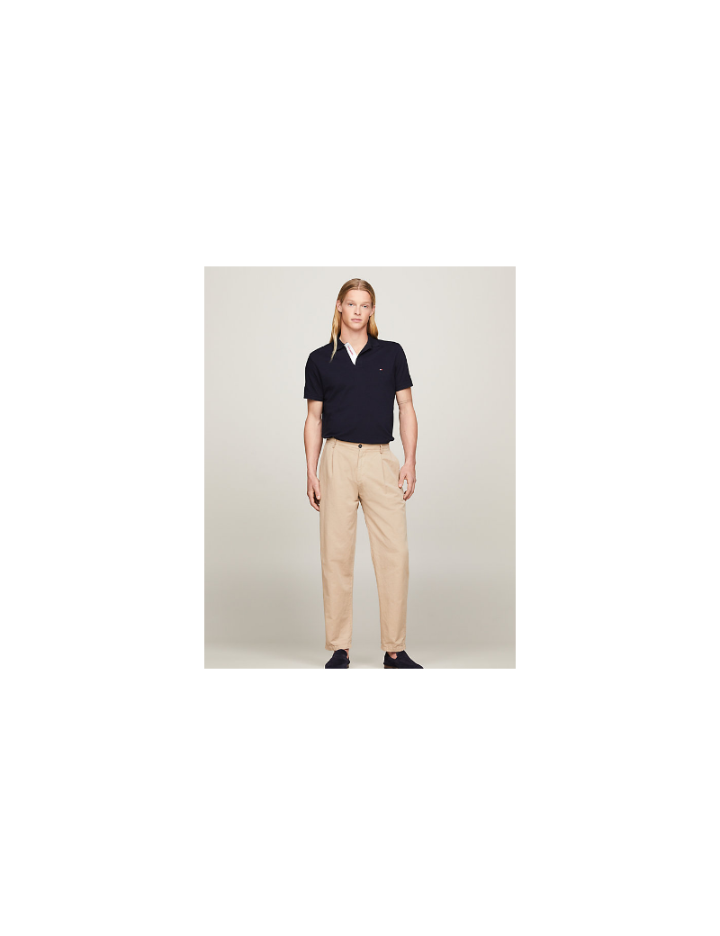 34753 Monotype Placked Polo Tommy Hilfiger