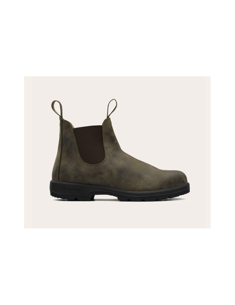 585 RUSTIC BROWN LEATHER BLUNDSTONE