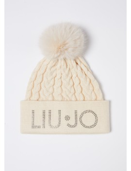 2F4054 BEANIE CON TRECCE LIU JO