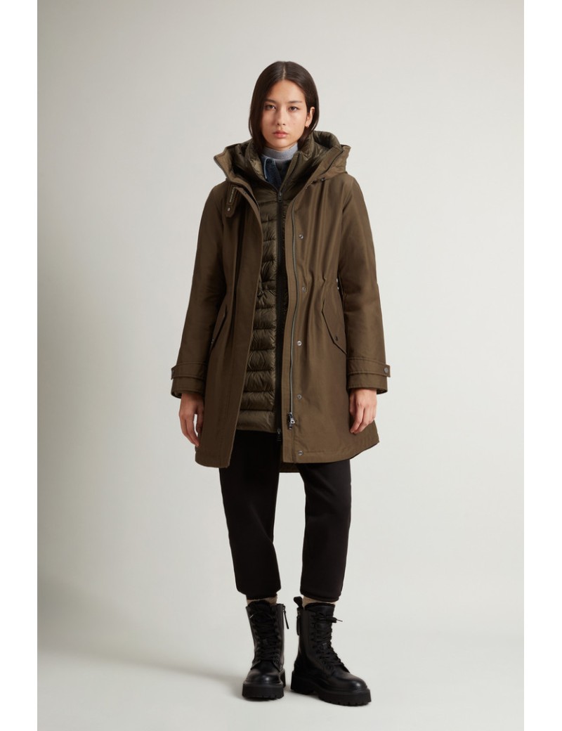 AUTHENTIC 3 IN 1 PARKA WOOLRICH.