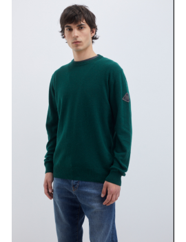 CREW NECK M WOOL & WS ROY ROGER'S