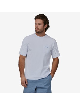 MS BOARDSHORT LOGO POCKET TEE PATAGONIA