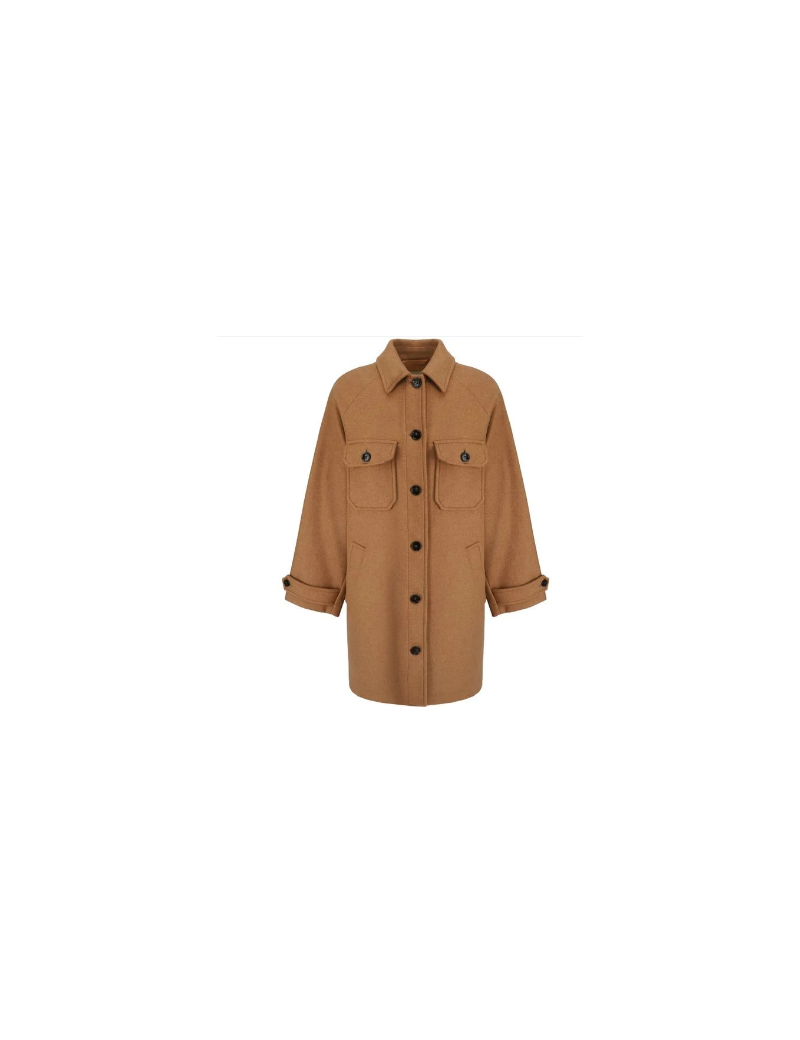 COMPACT WOOL OVERSHIRT WOOLRICH