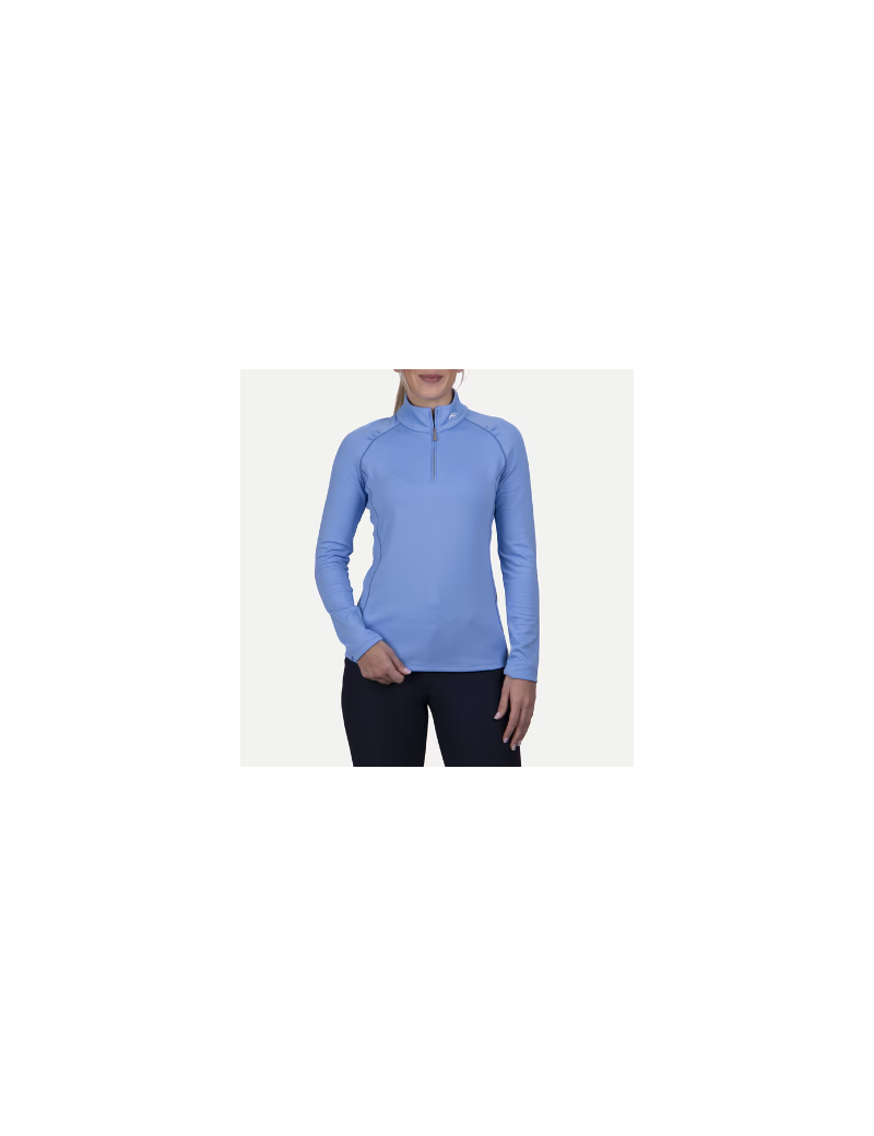 KJUS W FEEL HALF ZIP SOFTSHELL